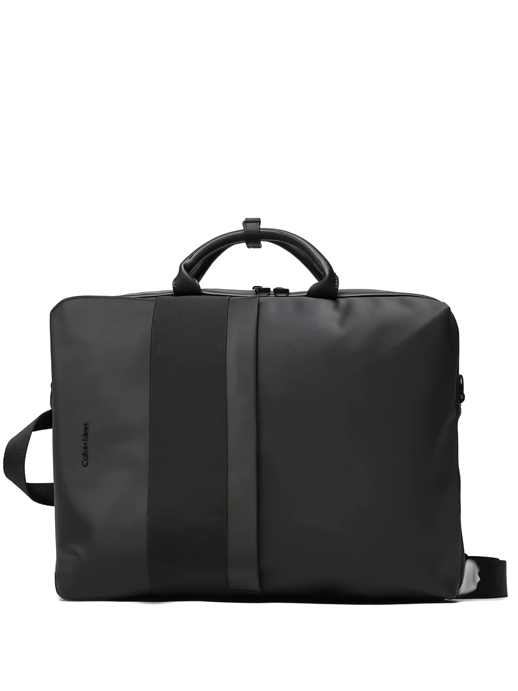 

Сумка для ноутбука с логотипом Calvin Klein, черный