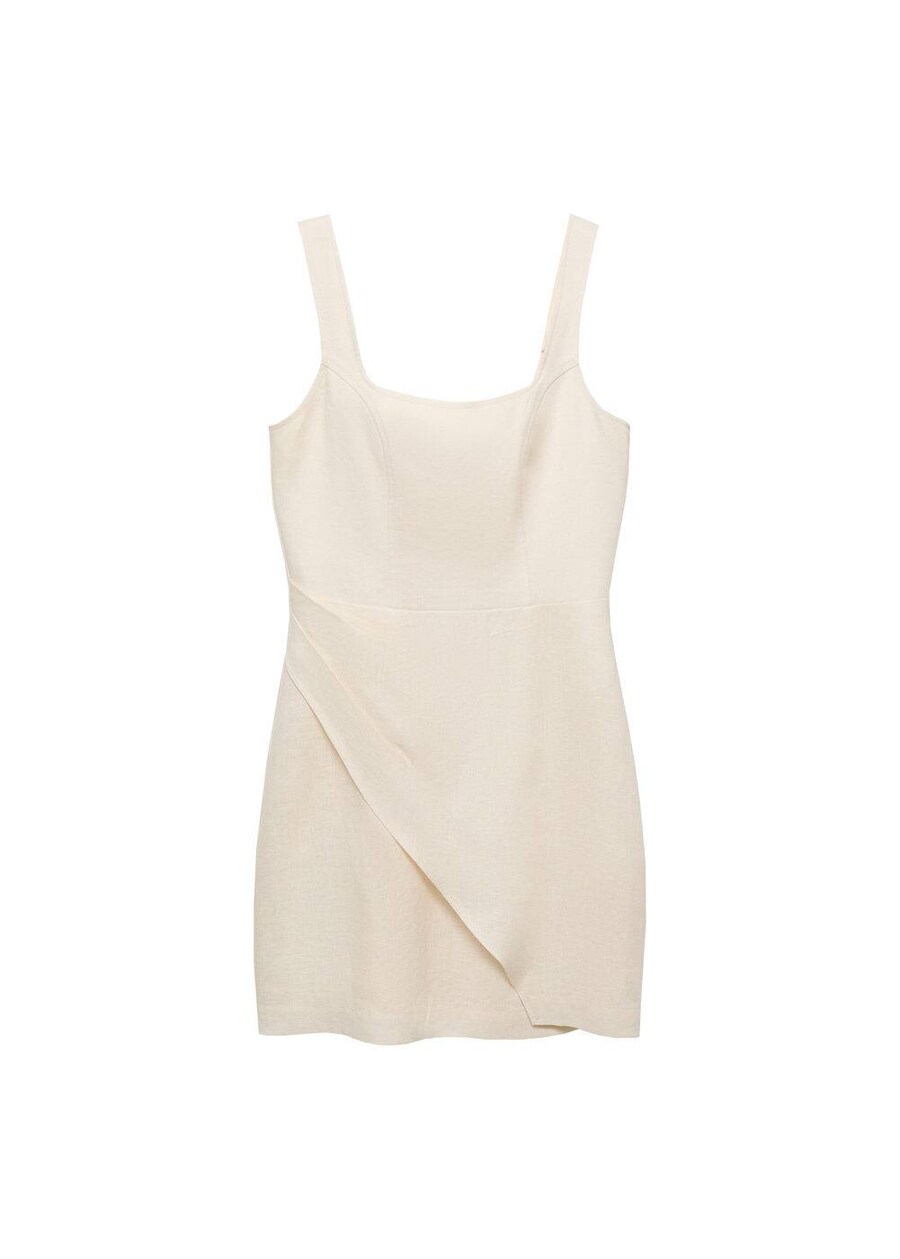 

Мини платье MANGO Katy, Nude