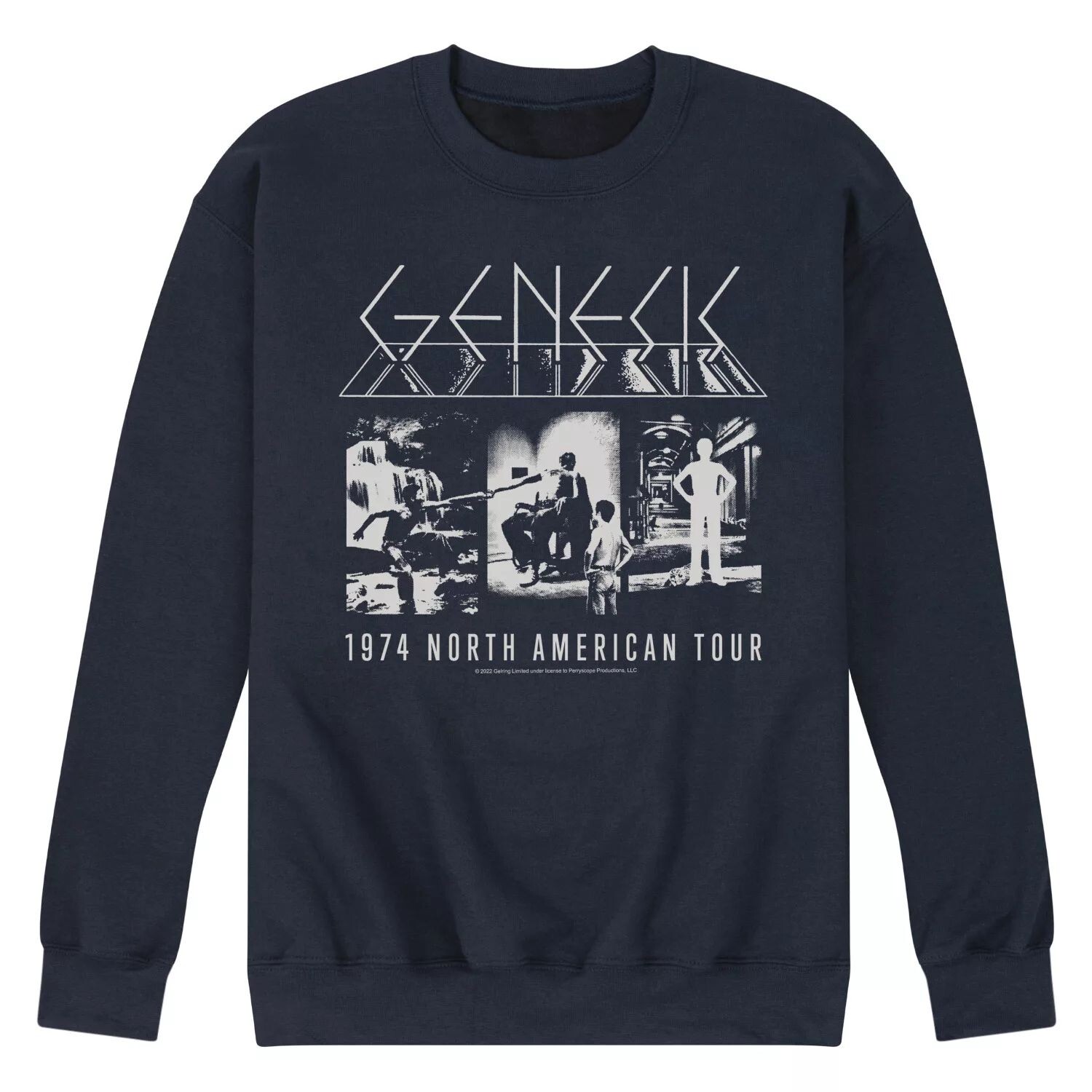 

Мужской свитшот Genesis 1974 Tour Licensed Character