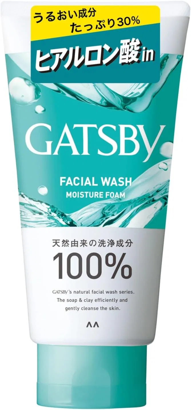 Гель для умывания Gatsby (Gyattsubī) — Medicated Facial Wash Moisture Foam, 130 г