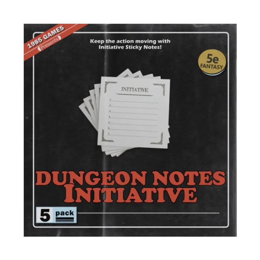 

Sticky Notes — трекер инициатив (5 шт.), Dungeon Notes & Sticky Notes