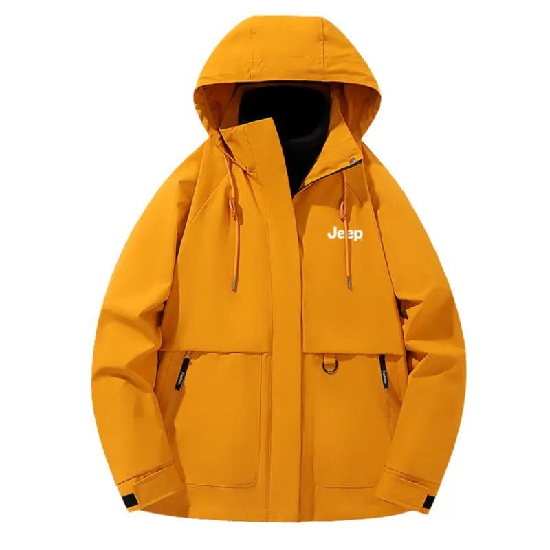 

Куртка унисекс Jeep, Yellow 3-in-1