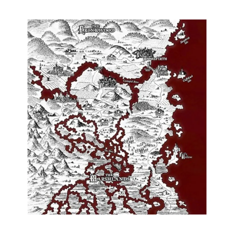 

Brinkwood - Map of Cardenfell, Role Playing Games (Far Horizons Co-op), мягкая обложка