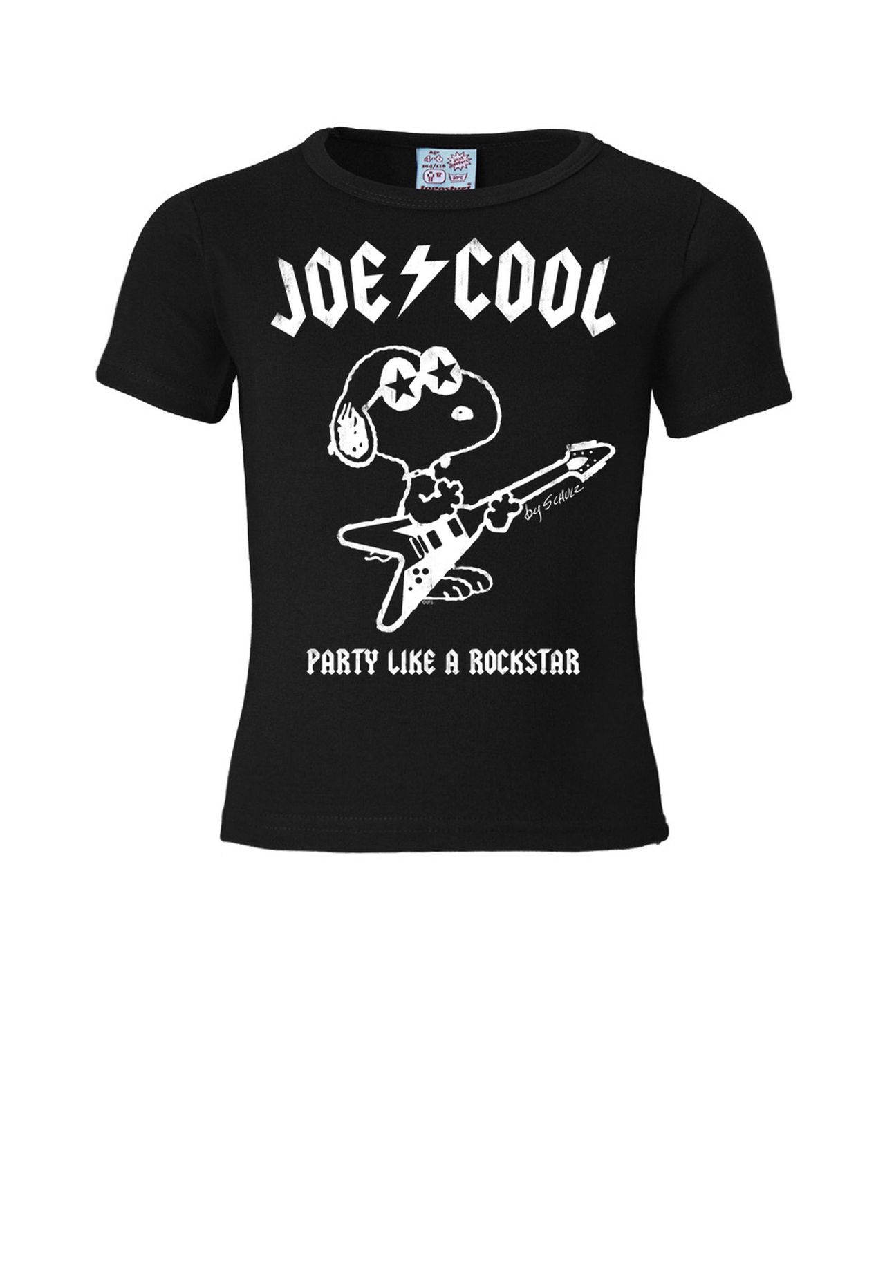 

Футболка Children Peanuts - Joe Cool Rockstar LOGOSHIRT, черный