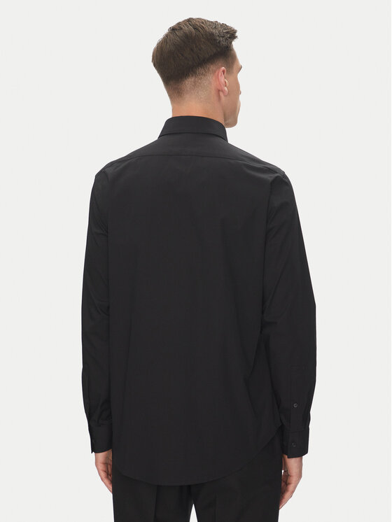 Рубашка обычного кроя Essential LV019EU001 Calvin Klein, черный — фото 3