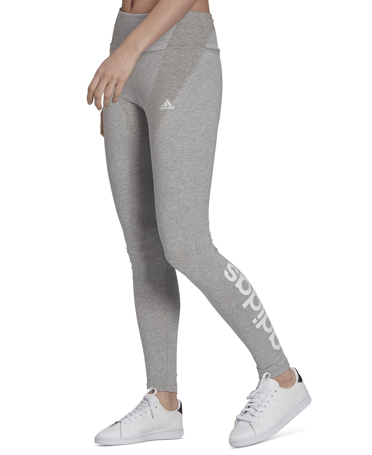 

Женские леггинсы полной длины с линейным логотипом, XS-4X adidas