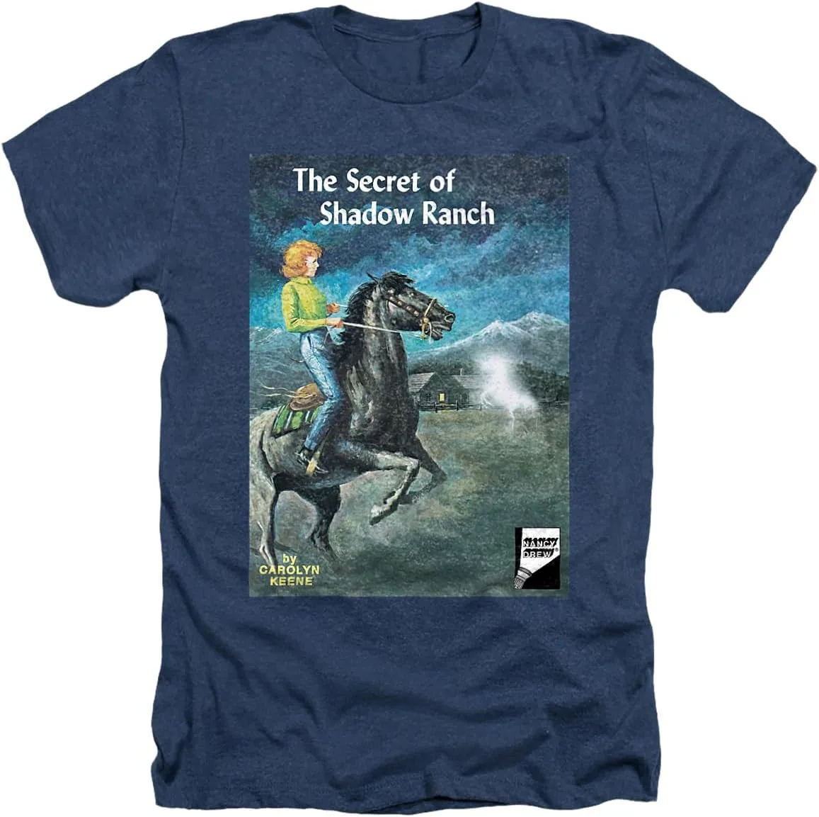 

Футболка Unisex Adult Heather Nancy Drew The Secret of Shadow Ranch Popfunk