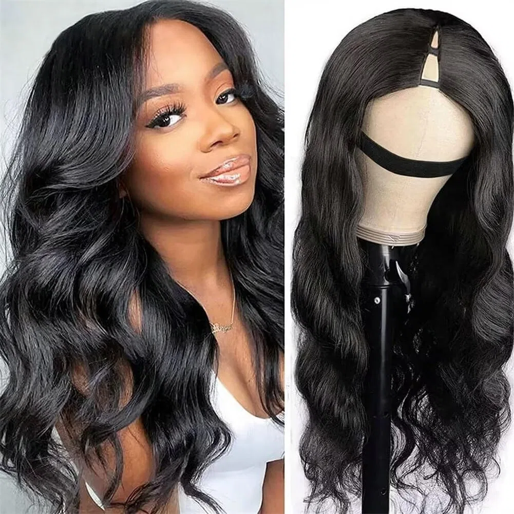 Женский парик «V Part Body Wave» из натуральных волос 45.7 см Vanmast, Body Wave V Part Wig Human Hair