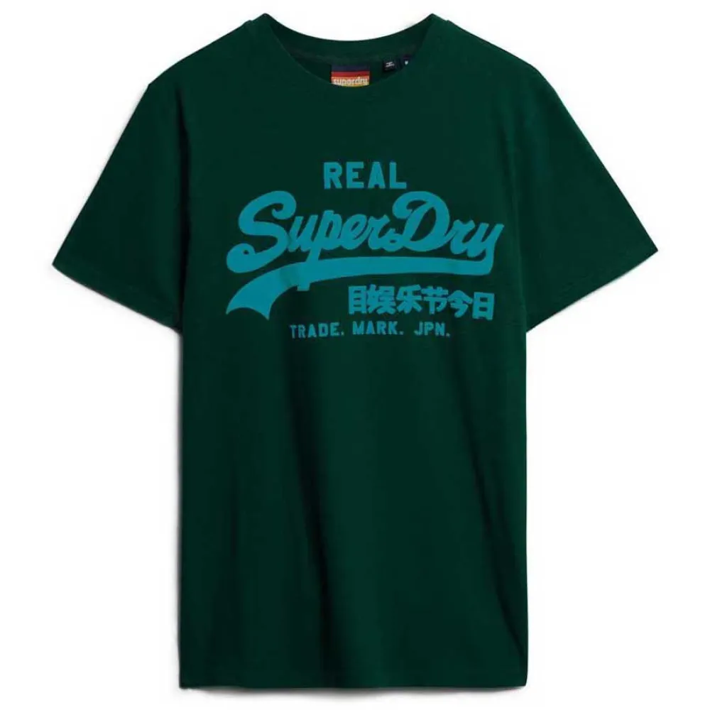 

Футболка Superdry Neon Vl Graphic, зеленый