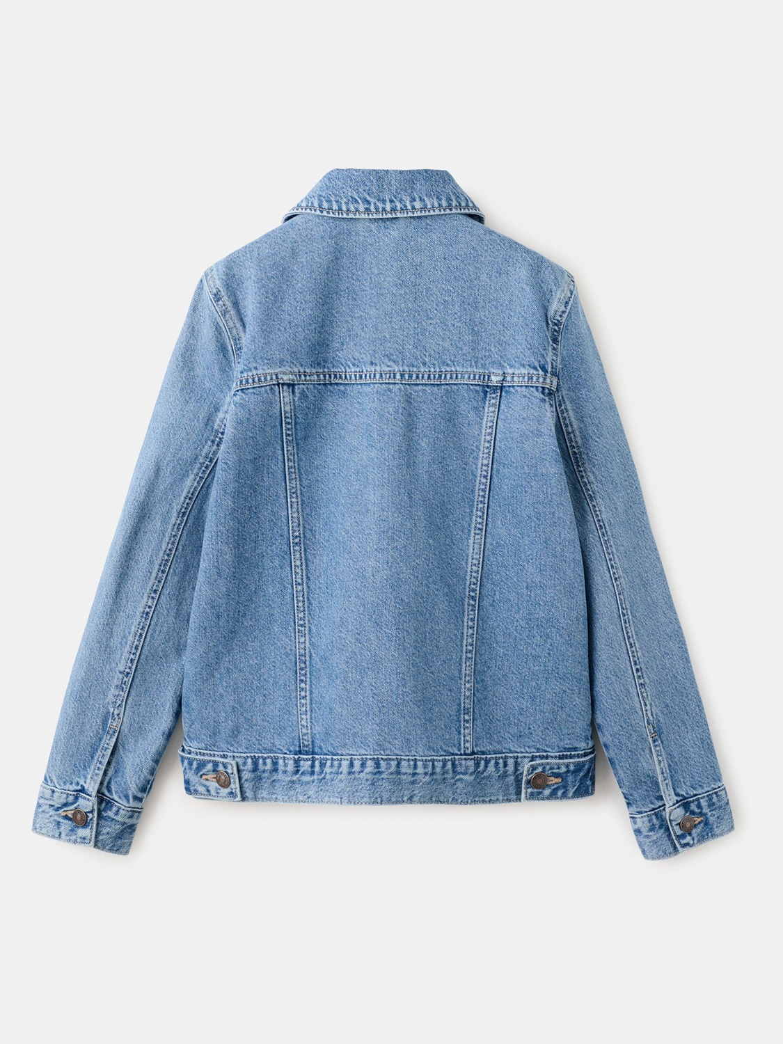 MANGO KIDS Демисезонная куртка 'John' в синем дениме — фото 2