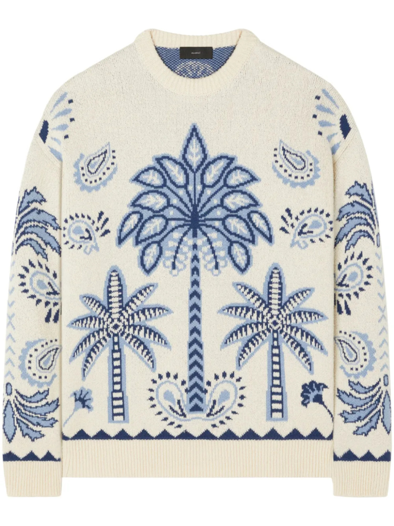 

Alanui свитер Wild Wonder Foulard, нейтральный
