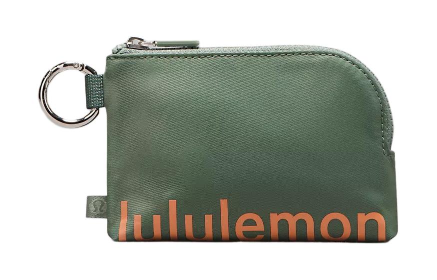 

Lululemon Нейлоновый картхолдер женский эвкалиптовый зеленый, Eucalyptus Green