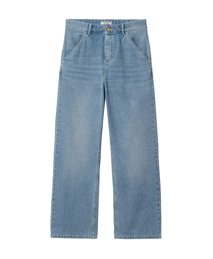 

Синие джинсы свободного кроя Carhartt Wip, синий