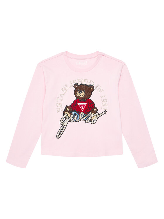 

Блузка regular fit J4BI10 I3Z14 Guess, розовый