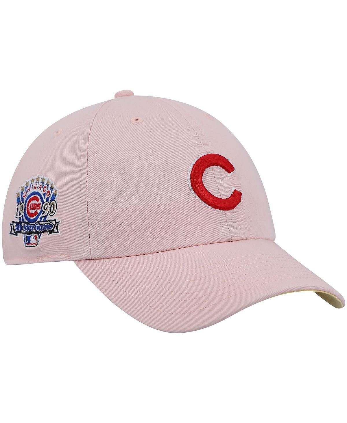 

Мужская регулируемая кепка Pink Chicago Cubs 1990 Mlb All-Star Game '47 с двойной подкладкой '47 Brand