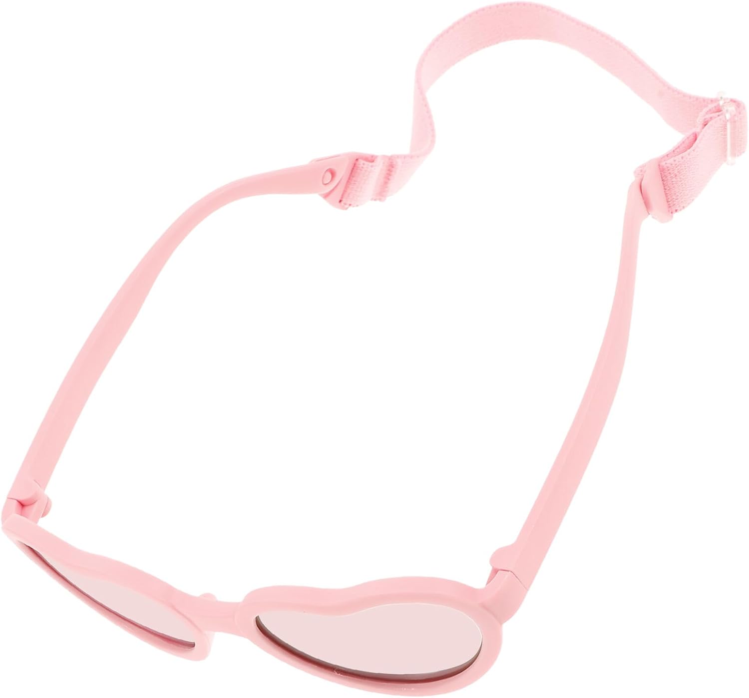

Солнцезащитные очки BESPORTBLE Heart с поляризацией и защитой от УФ-излучения, летняя модель в розовой оправе с ремешком, милые солнцезащитные очки для вечеринок, Pink