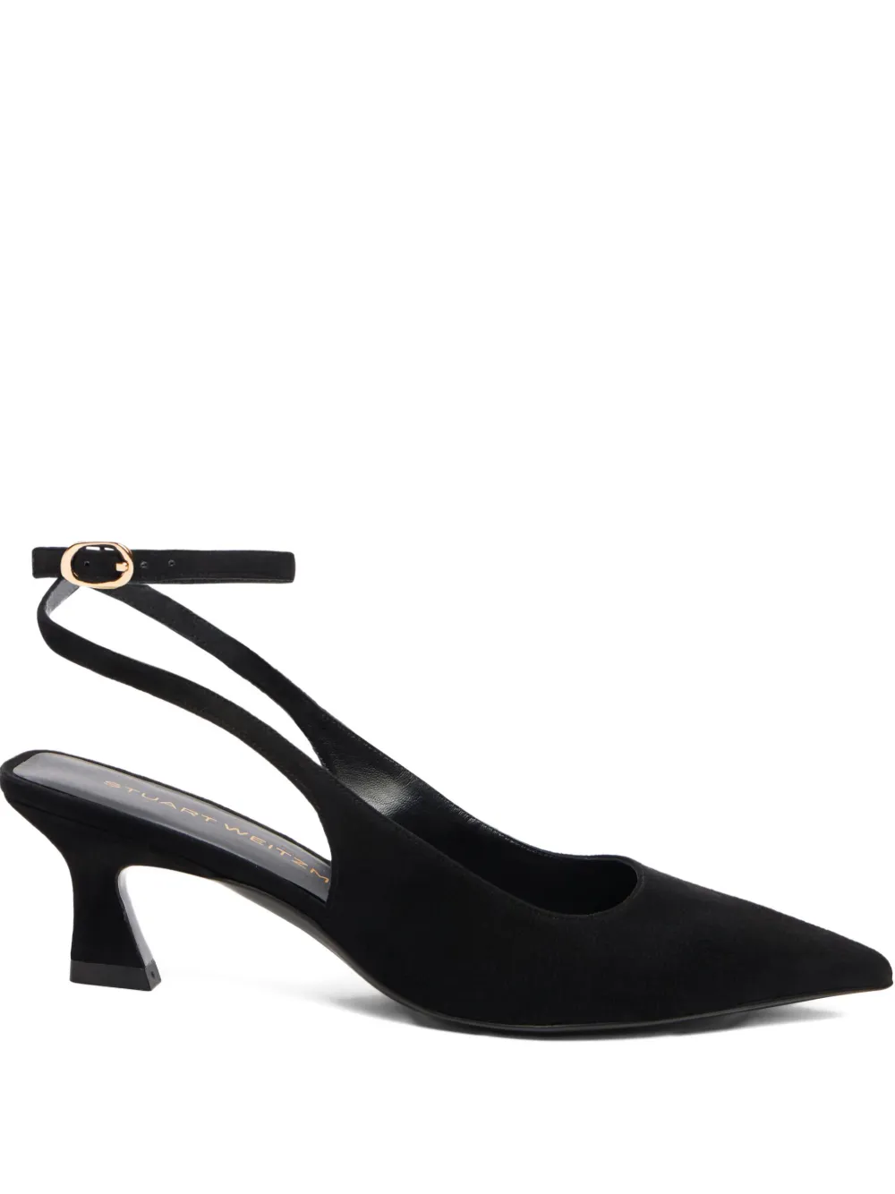 Туфли-лодочки Vinnie на каблуке 50 мм Stuart Weitzman, черный