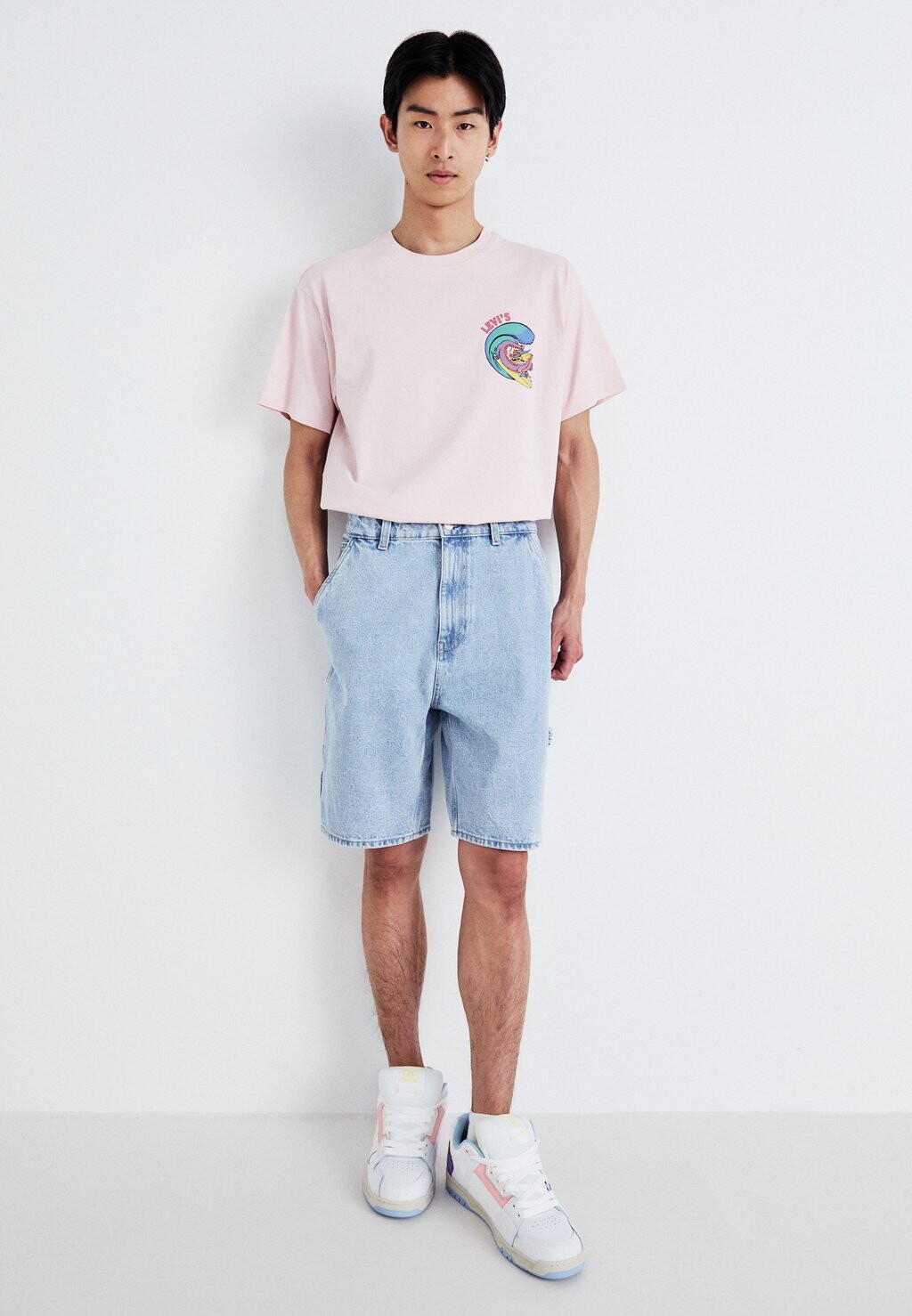 

Джинсовые шорты Onsedge Carpenter Jorts Only, светло-голубой деним