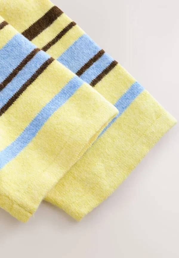 Поло Next, yellow/blue stripe, желто-синяя полоска — фото 3