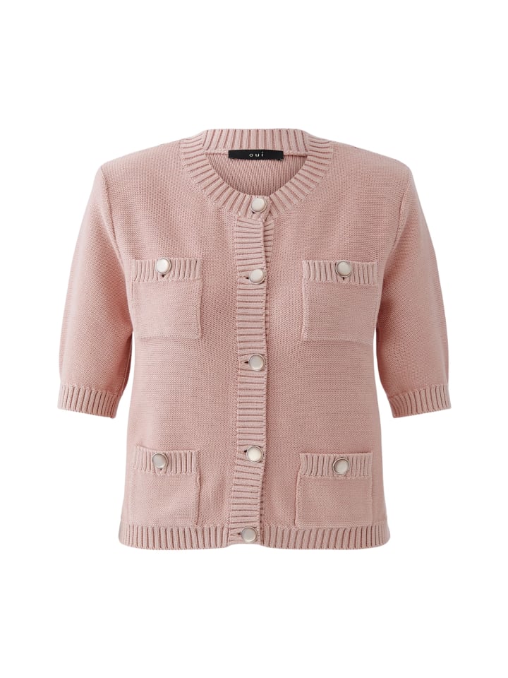 

Oui Кардиган пыльно-розового цвета