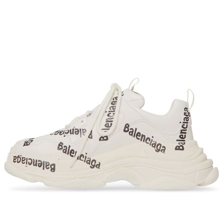 

Кроссовки Balenciaga Triple S 'Logotype - White', белый