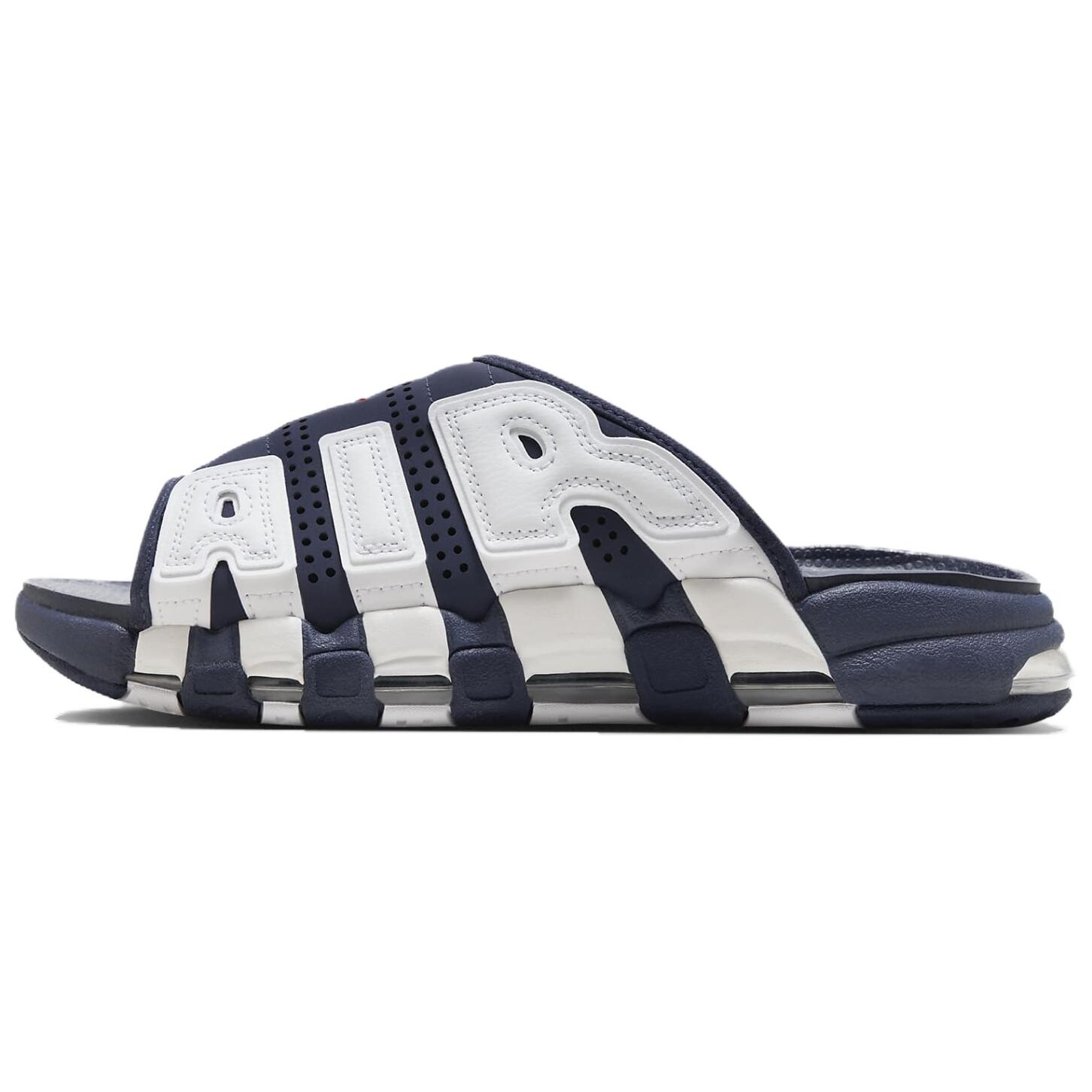 

Вьетнамки Air More Uptempo мужские синие/белые Nike