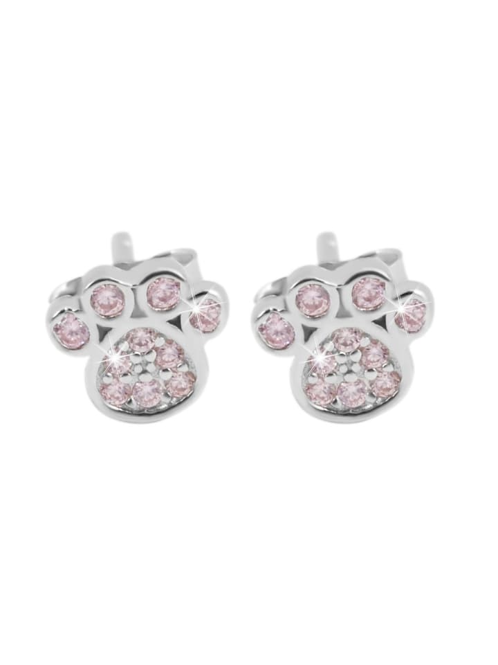 

Adeliás Серьги для девочек - серьги-гвоздики из серебра 925 пробы с кубическим цирконием в серебряной оправе