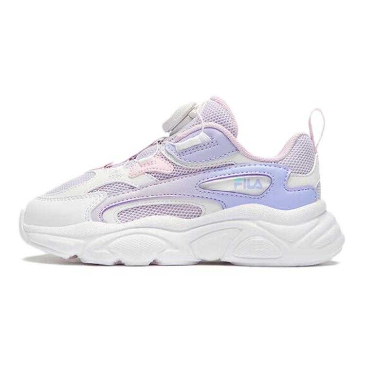 

FILA KIDS Детские кроссовки Tom Sachs X NikeCraft общего назначения с антискользящим покрытием, износостойкие, низкие, фиолетовые, белые