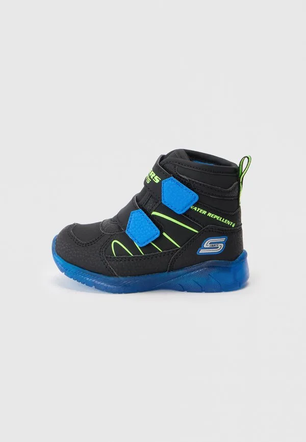 Кроссовки illumi brights hightop Skechers, Black/Blue/Lime