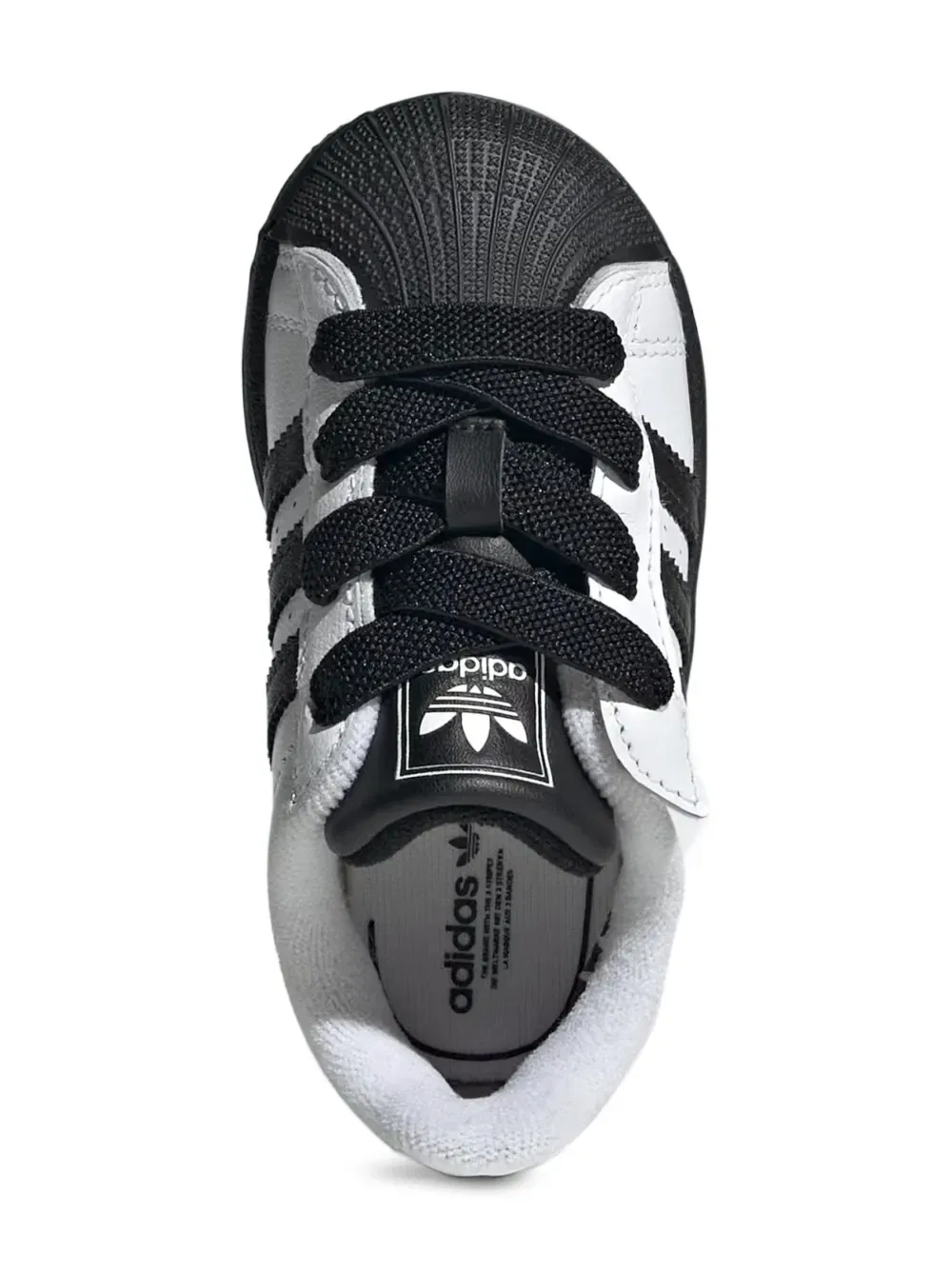 Кроссовки Superstar II с тремя полосками Adidas Kids, белый — фото 2