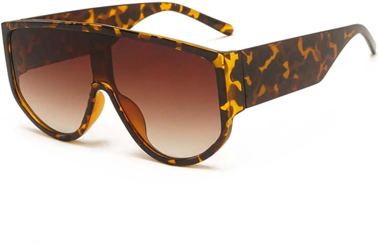 

Солнцезащитные очки AMFG в ретро-оправе с большой оправой, для мужчин и женщин, декоративные, для защиты от солнца, подарок (Цвет: B, Размер: Средний), B