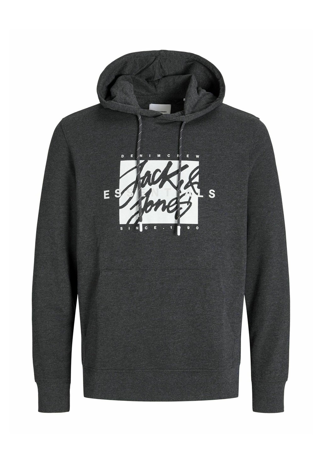 

Толстовка с капюшоном GEDRUCKT Jack & Jones, серый