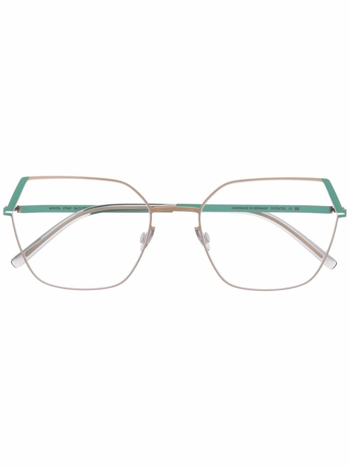 

Mykita очки в шестиугольной оправе, зеленый