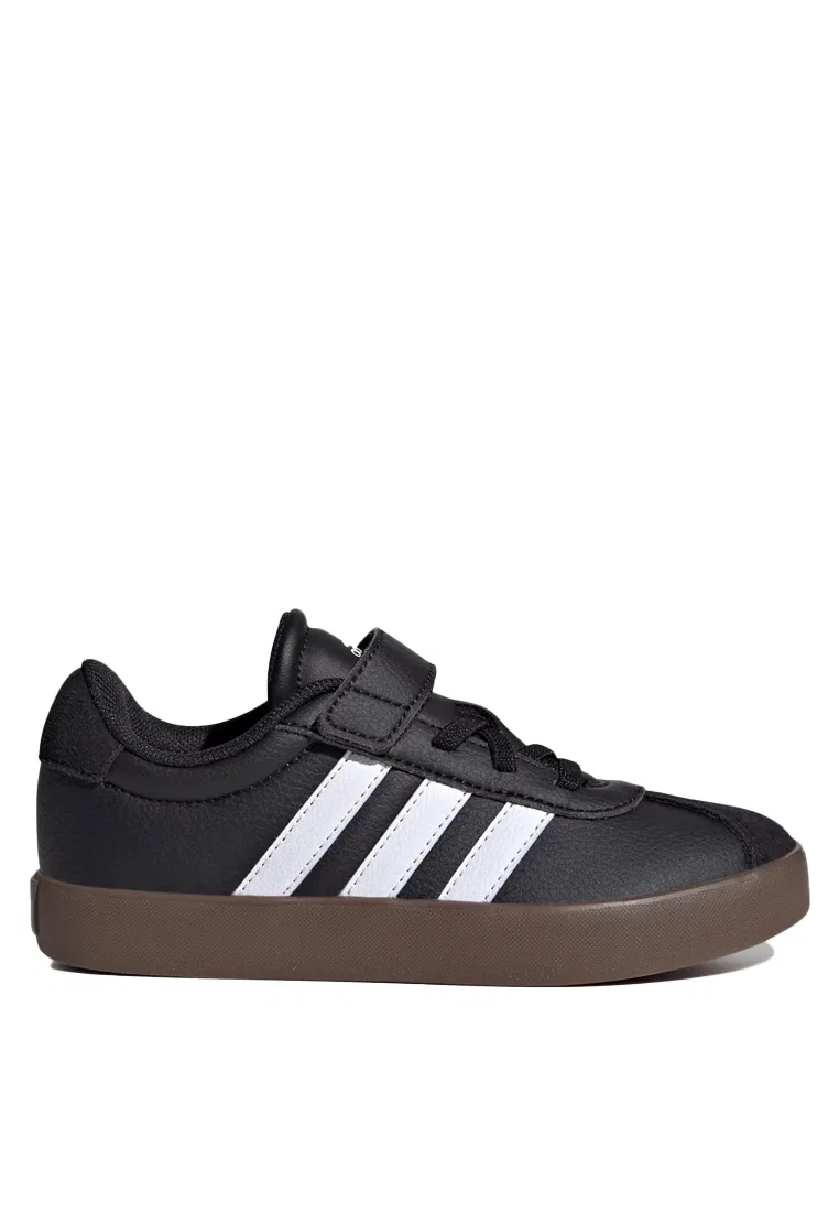 Детские кроссовки для скейтбординга VL Court 3.0, Vans Adidas, белый/черный