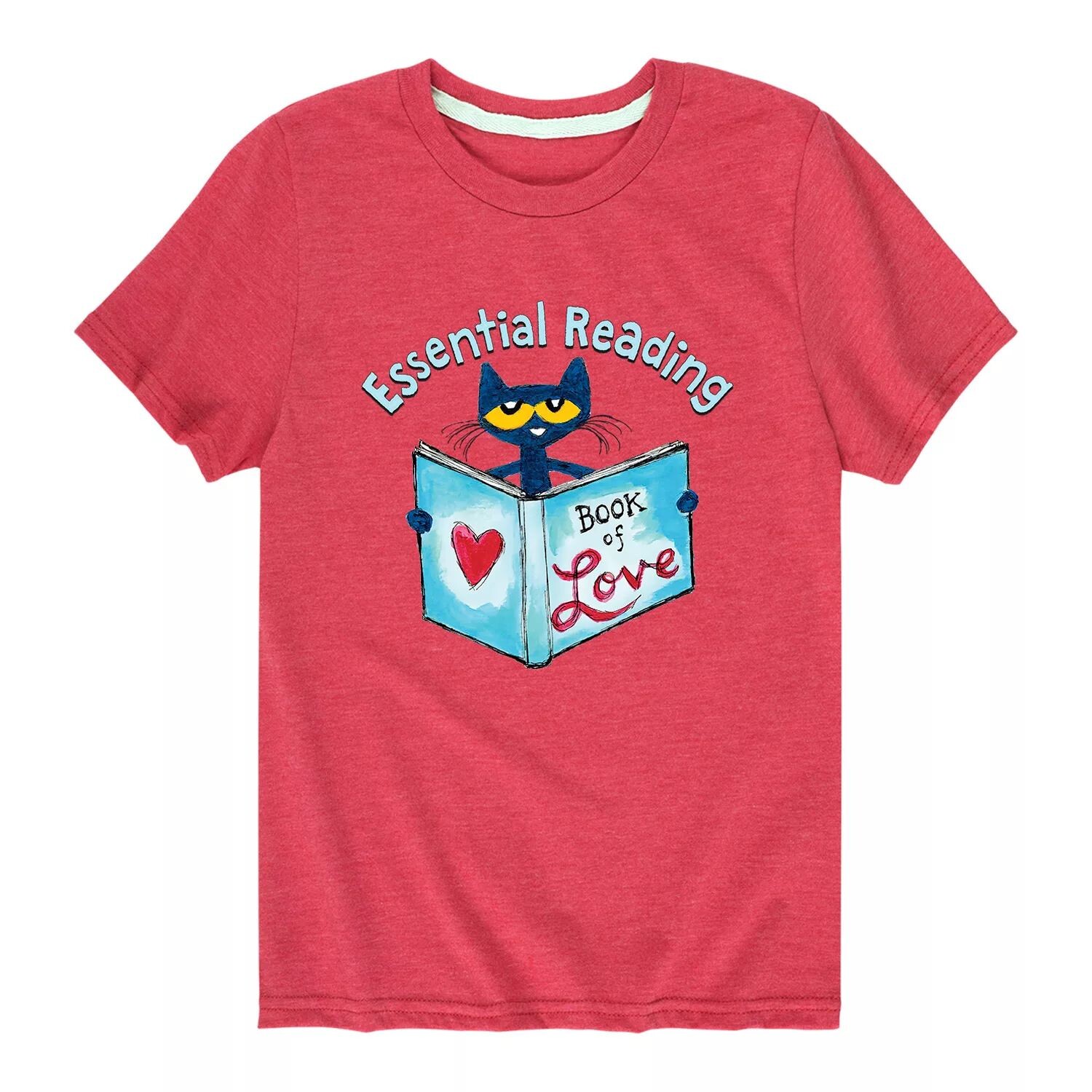 

Футболка с рисунком PTC «Книга любви» для мальчиков 8–20 лет Pete The Cat