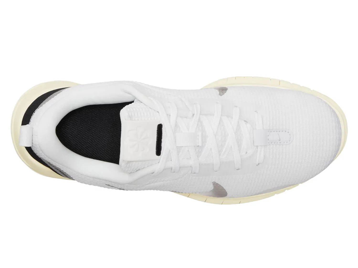 Кроссовки Flex Experience 12 Running Shoe Nike, белый/серебряный — фото 4