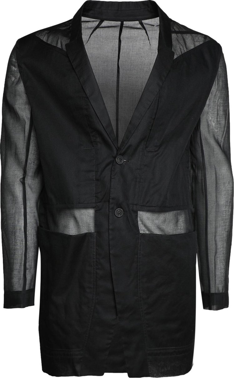 

Куртка Rick Owens Lido Blazer 'Black', черный