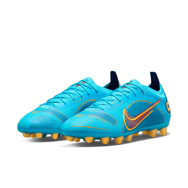 Кроссовки mercurial vapor 14 elite hg hard ground soccer boots Nike, синий — фото 4