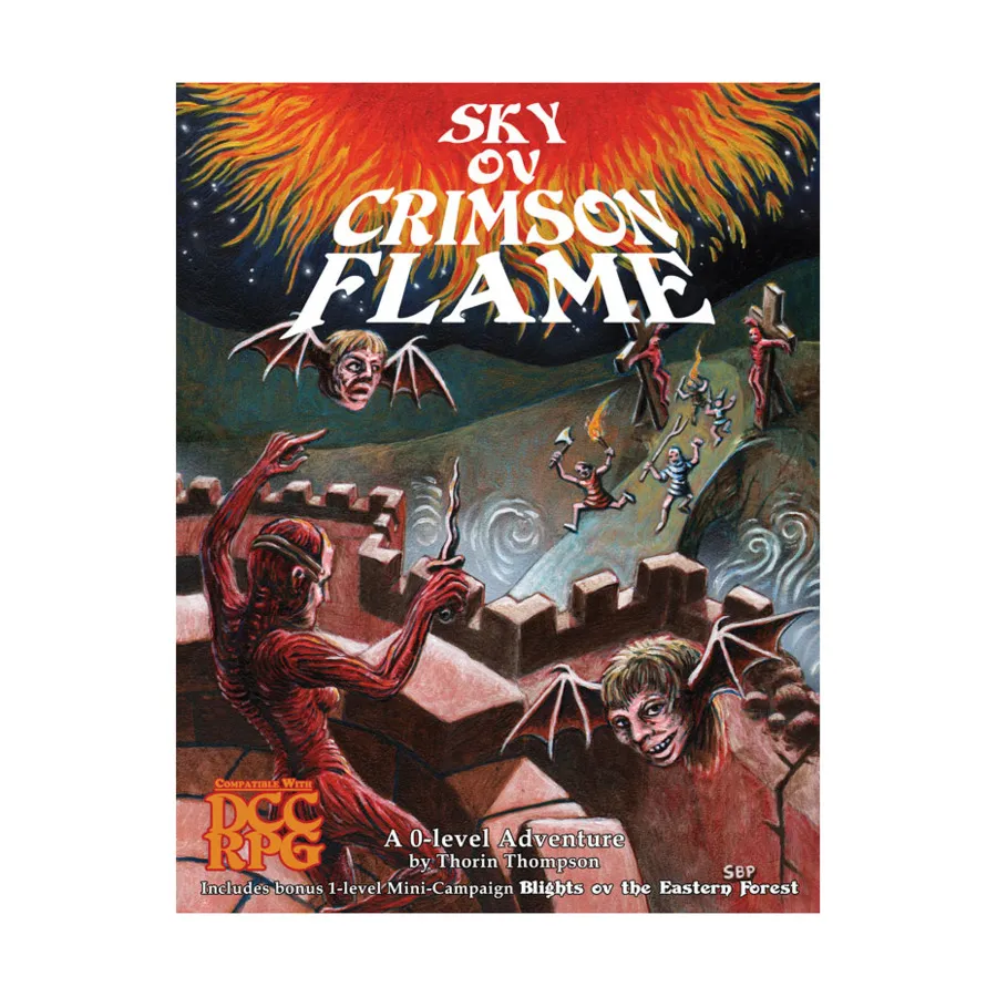 

Sky ov Crimson Flame, Dungeon Crawl Classics (Owl Knight), мягкая обложка