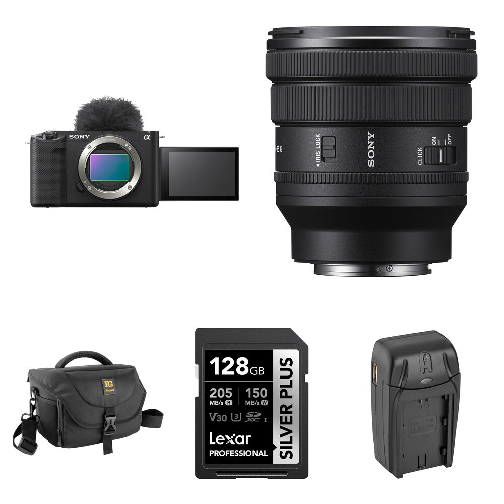 

Беззеркальная камера Sony ZV-E1 Mirrorless Camera with 16-35mm f/4 Lens and Basic
