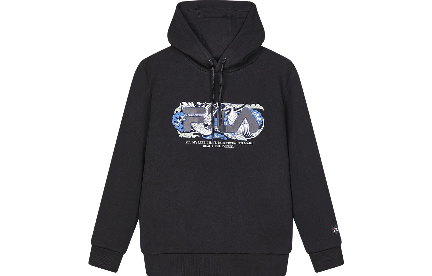 

ФИЛА Мужская толстовка FILA, цвет Black