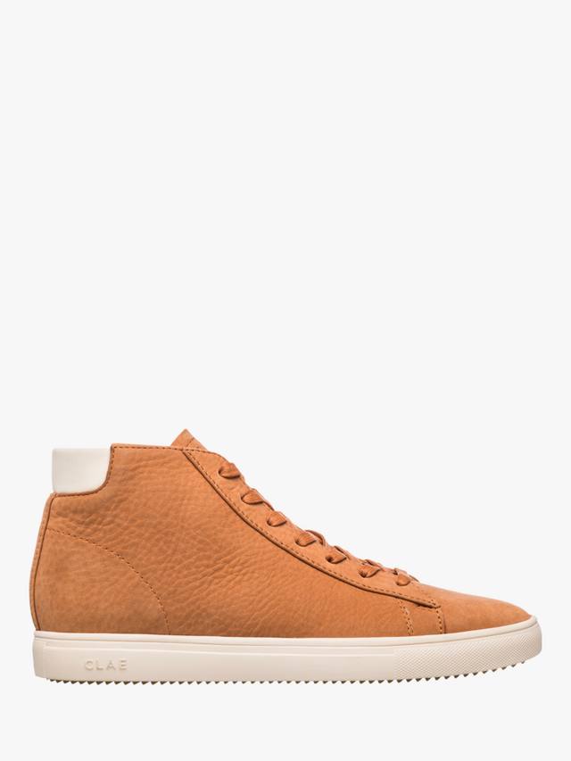 

Кожаные кроссовки bradley со средним верхом CLAE, цвет Wheat
