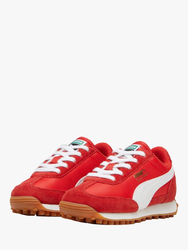 Детские кеды Easy Rider в винтажном стиле PUMA, Red/White — фото 2
