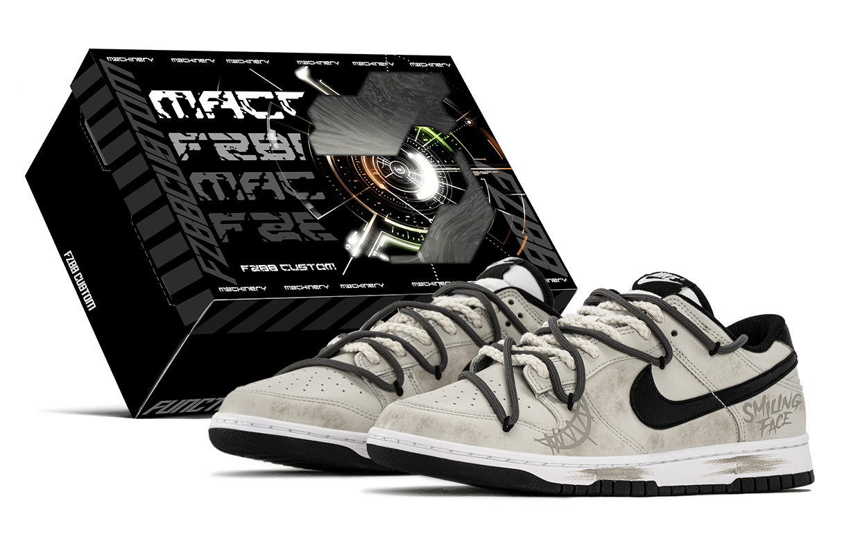 

Nike Низкие кроссовки для скейтбординга Dunk, устойчивые к истиранию, мужские, бежево-черные