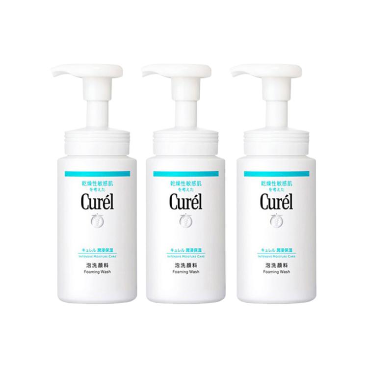 

KERUN увлажняющая очищающая пенка для успокоения, увлажнения, контроля жира и очищения сухой чувствительной кожи 130ml Curél