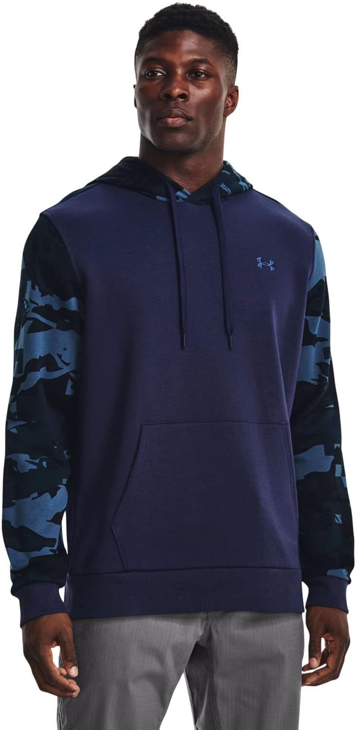 

Under Armour - мужская толстовка Rival Camo Blocked HDY Fleece, Midnight Navy/Admiral (410)