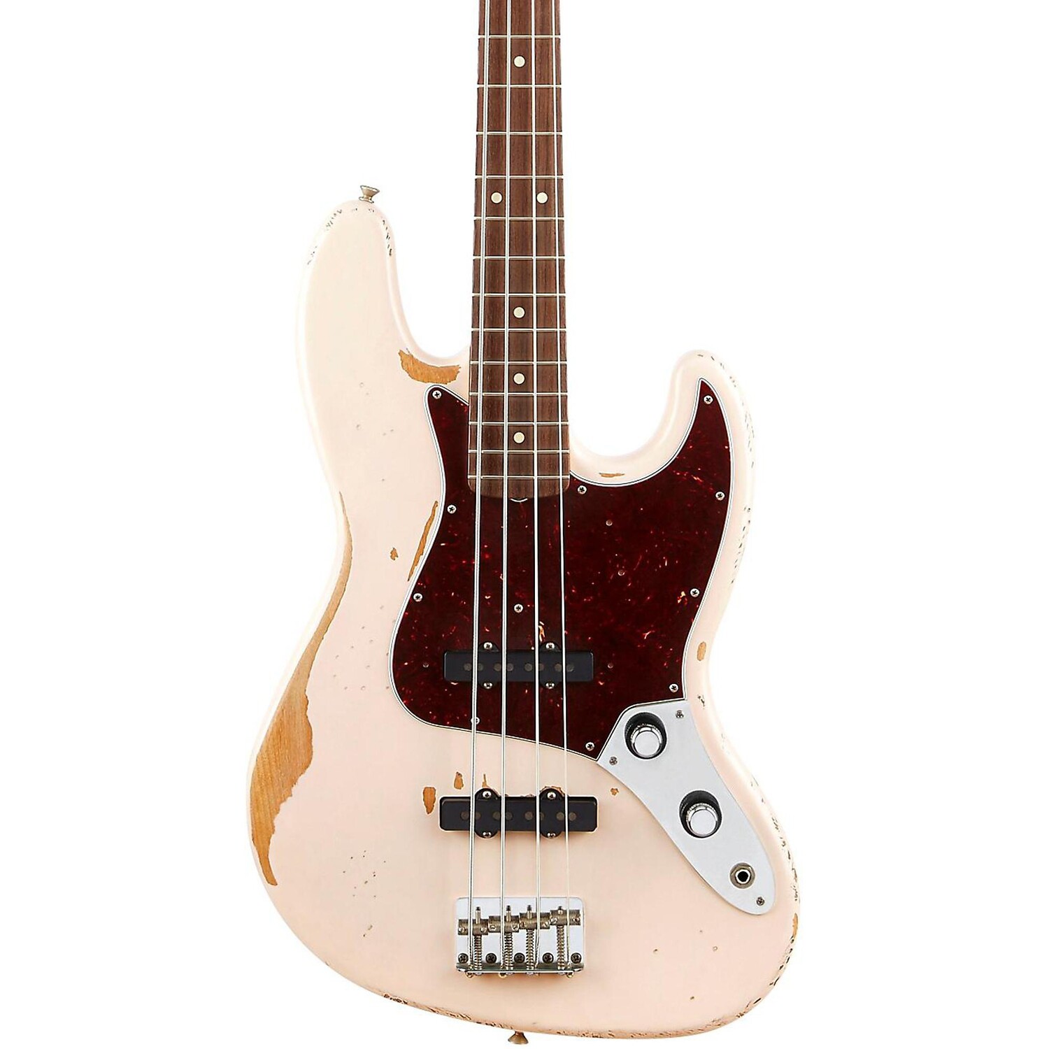 

Бас-гитара Fender Flea Signature Road Worn Jazz Bass Shell Pink