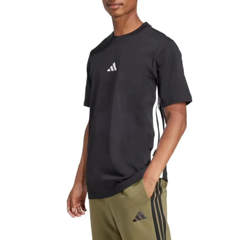 Adidas Футболка Essential мужская черная — фото 4