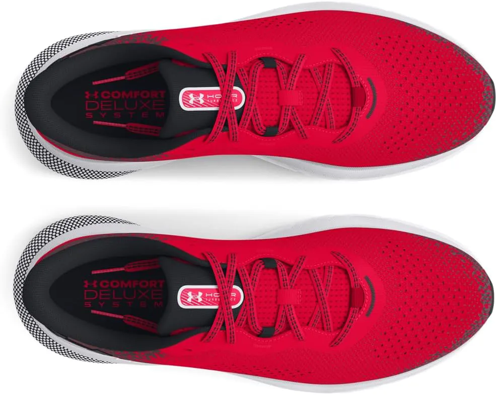 Мужские беговые кроссовки Under Armour HOVR Turbulence 2, красный/белый/черный — фото 4