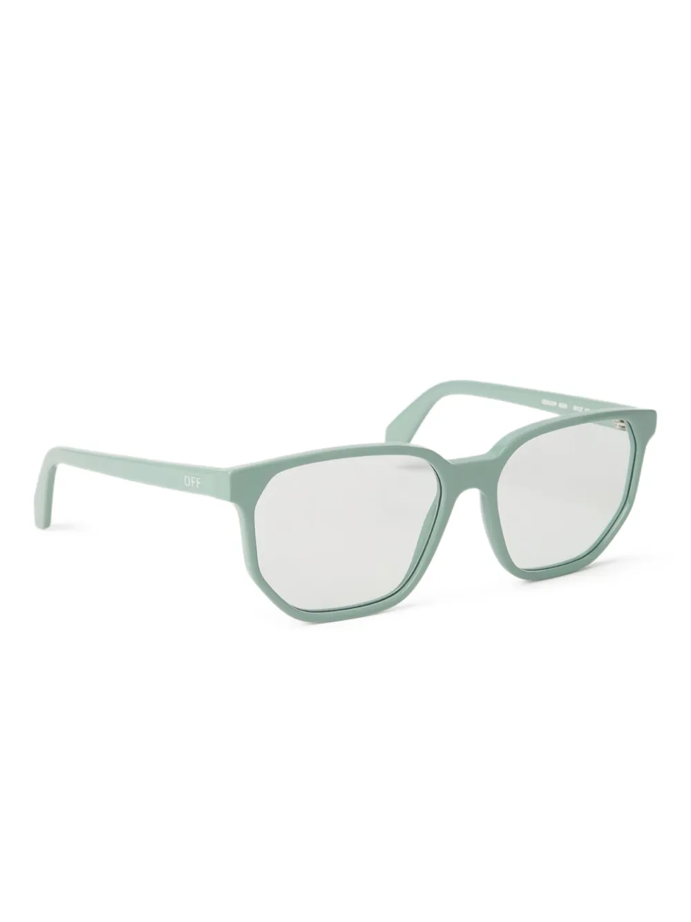 

Очки в квадратной оправе Off-White Eyewear, зеленый